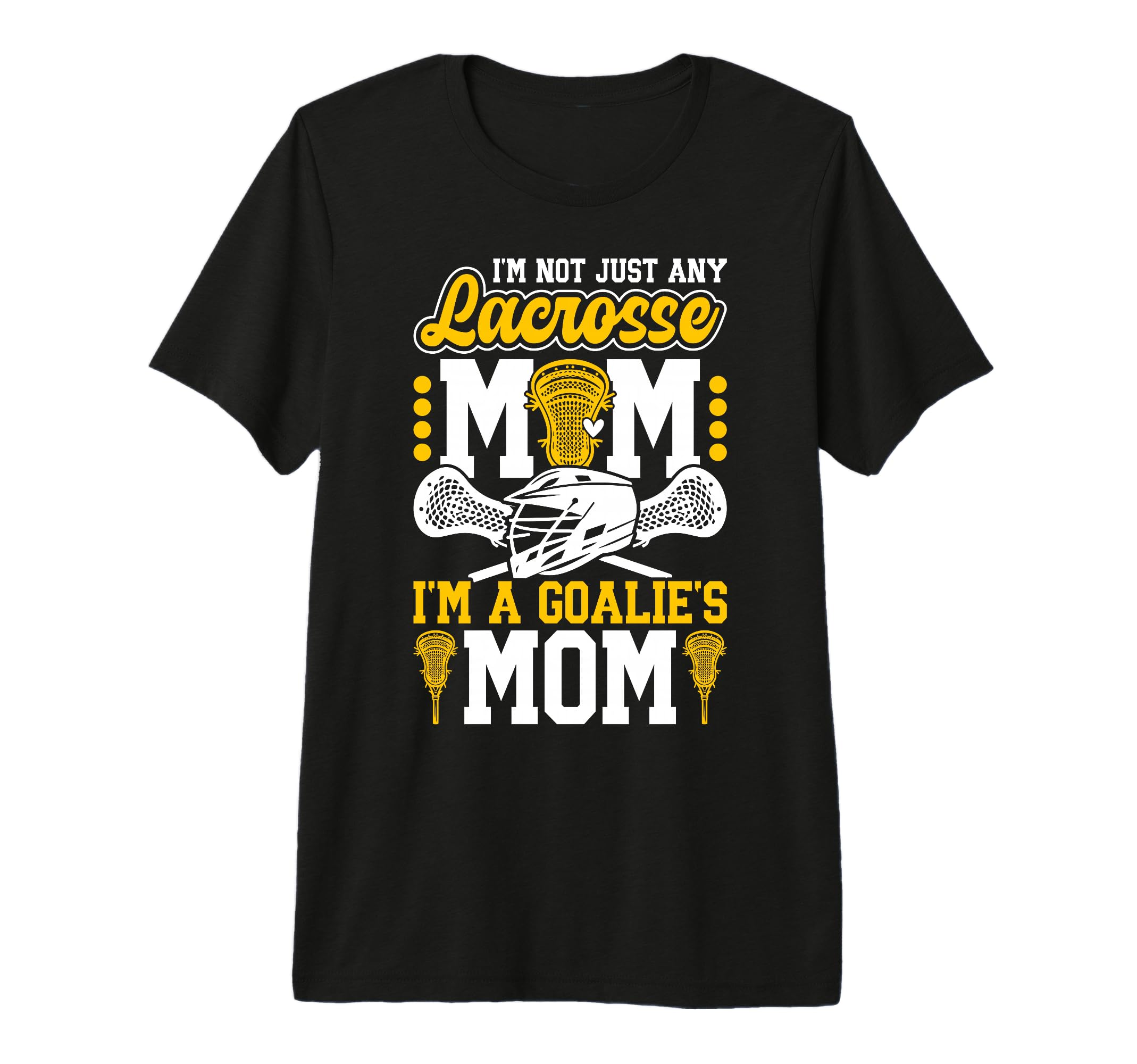 Proud Lacrosse Goalkeeper Mom Lacrosse T-Shirt - Streetwear Style Unisex