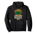 This Is My Soccer Coach Voice Funny Hoodie - Unique Graphic for Adults