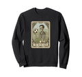 Skeleton Soccer Trainer Sweatshirt - Unique Graphic Men Women