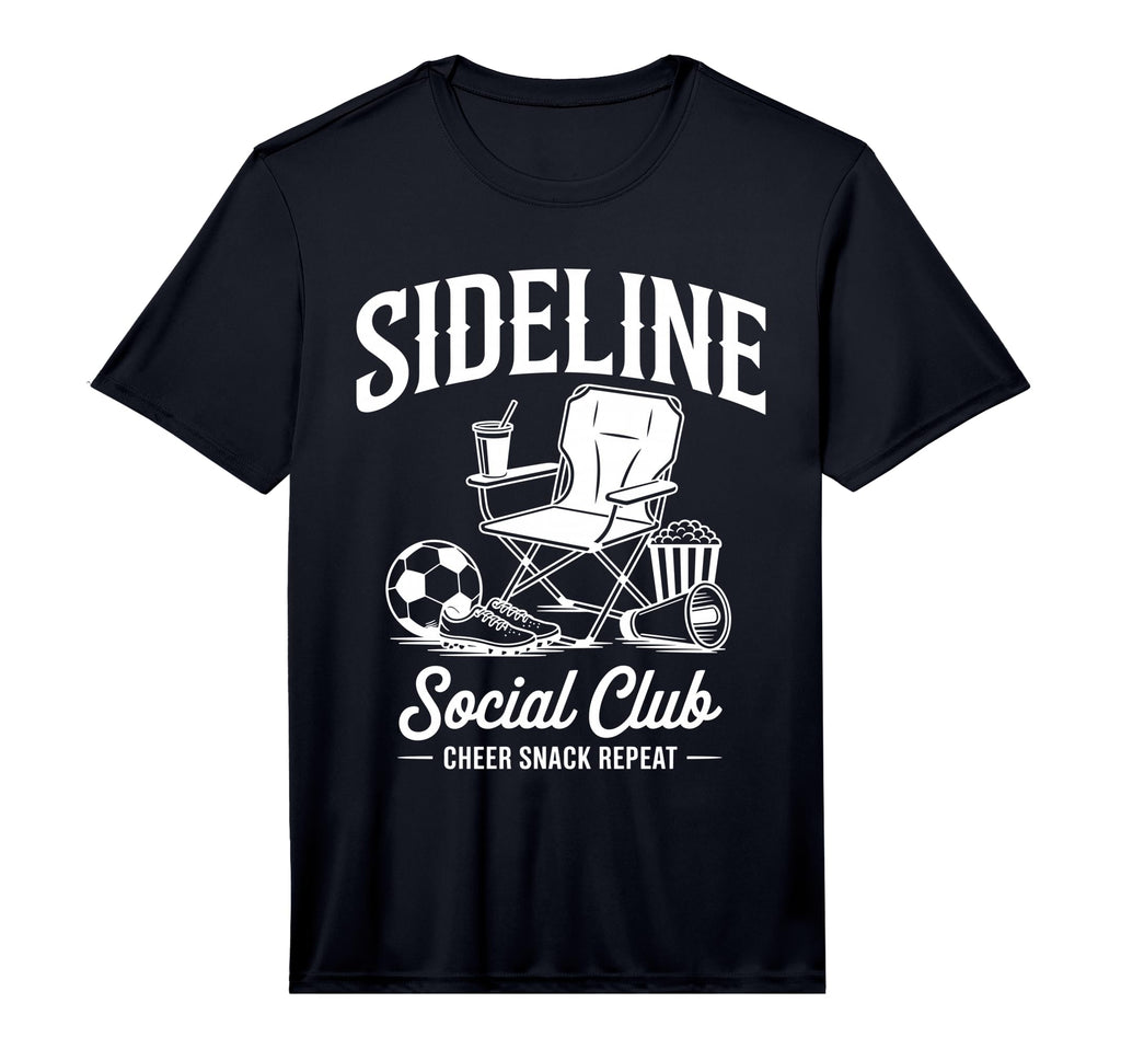 Sideline Social Club Game Day T-Shirt - Casual Everyday Wear Men Women