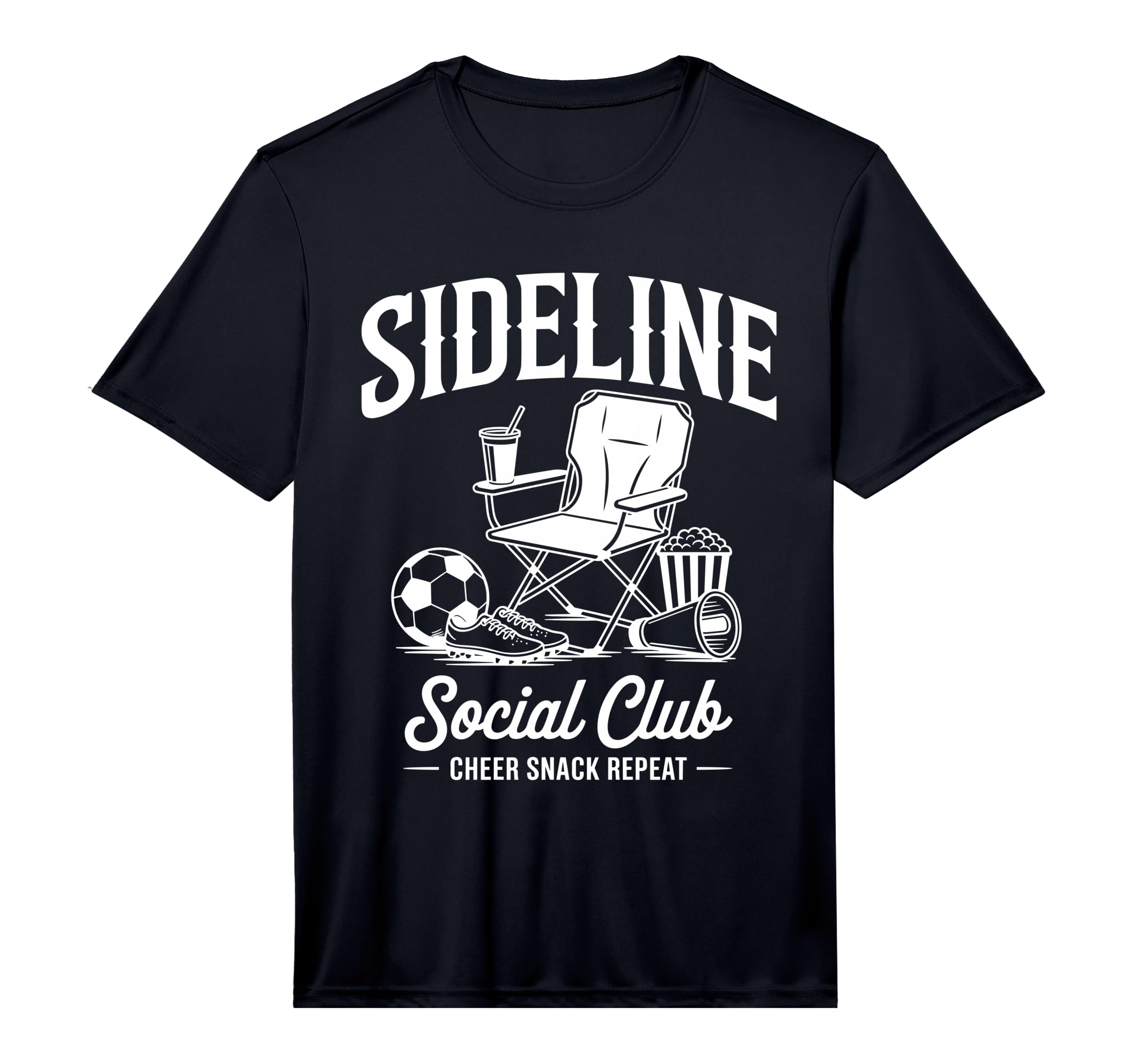 Sideline Social Club Game Day T-Shirt - Casual Everyday Wear Men Women