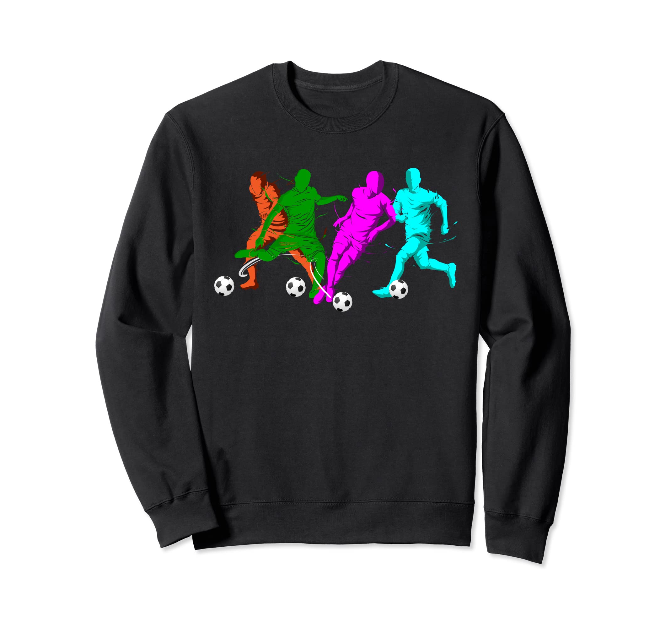 Soccer Sport Sweatshirt - Graphic Print Unisex