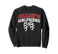 Soccer Coachs Girlfriend Coquette Sweatshirt - Custom Art Print Men Women