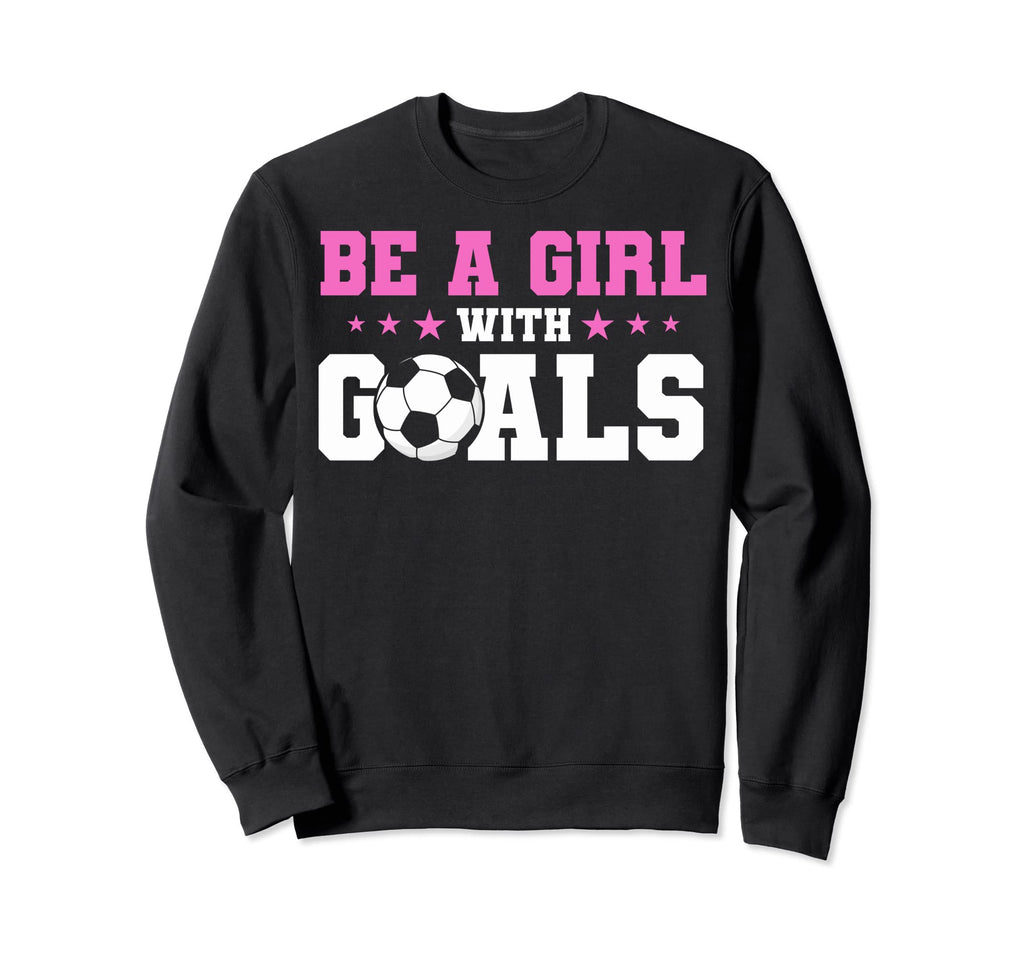 Soccer Fans Soccer Moms Be Sweatshirt - Casual Everyday Wear for Adults