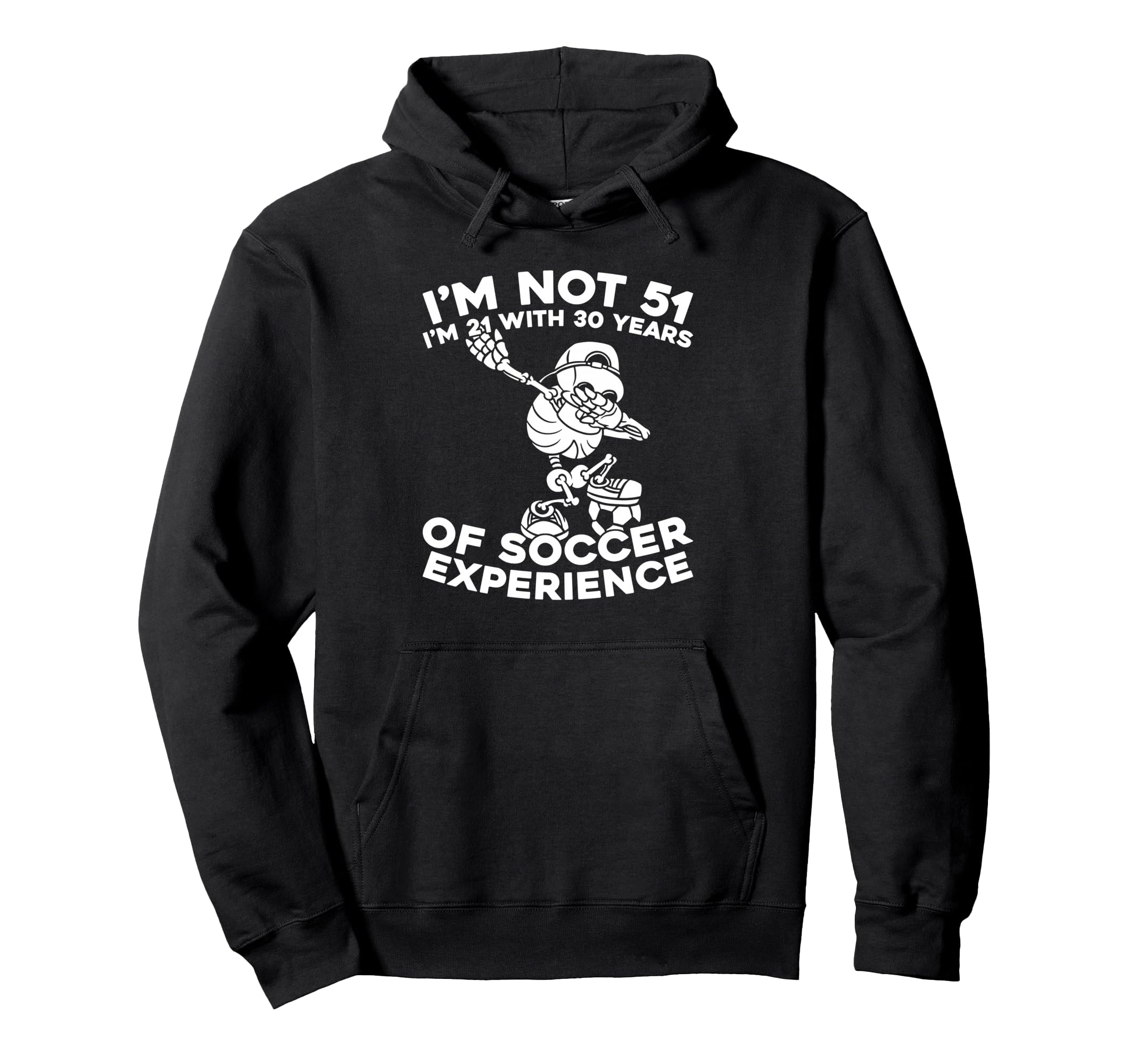 51Th Birthday Team Player Sports Soccer 51 Hoodie - Novelty Apparel Unisex