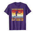 Soccer Grandpa Regular Grandpa But T-Shirt - Fun Novelty Design Men Women