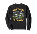 Soccer Halloween Spooky Sweatshirt - Fun Novelty Design Men Women
