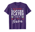 My Favorite Soccer Player Calls Me T-Shirt - Trendy Graphic for Adults
