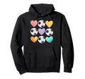 Soccer Lover Mom Sister Coquette Teen Hoodie - Minimalist Print Unisex