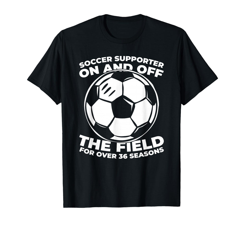 36Th Birthday Player Team Sports Soccer 36 T-Shirt - Unique Graphic Unisex