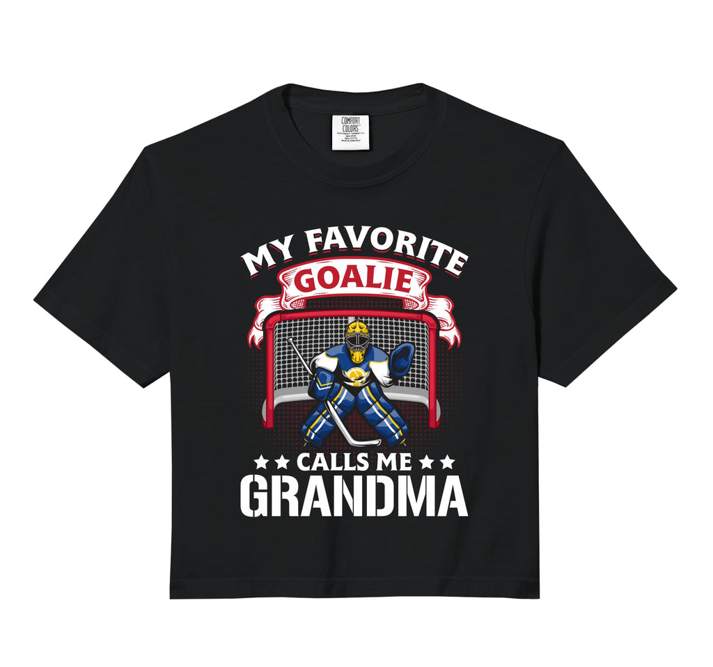 My Favorite Goalie Calls Me Sweatshirt - Casual Everyday Wear for Adults