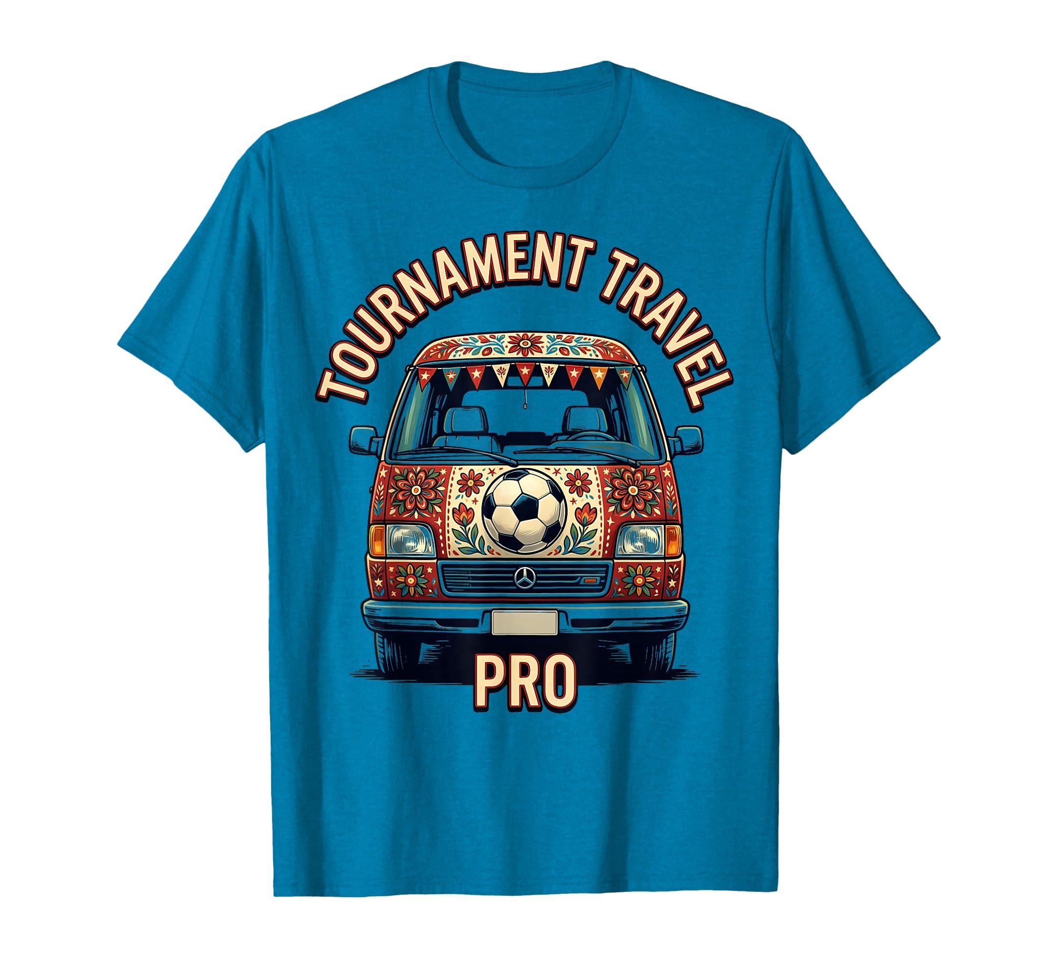 Tournament Travel Pro Soccer Mom T-Shirt - Graphic Print Men Women