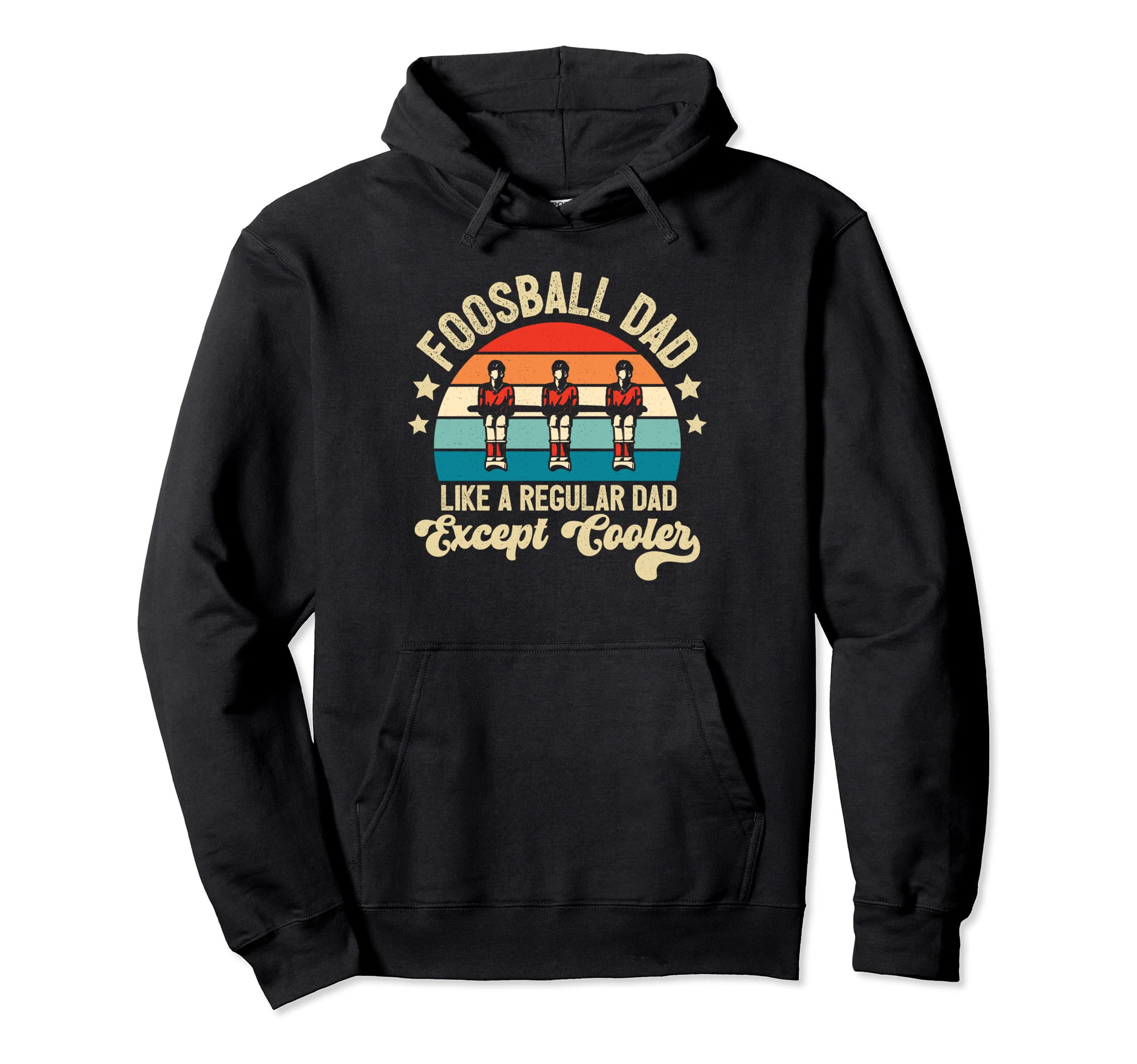 Table Soccer Player Foosball Dad Hoodie - Aesthetic Graphic Unisex