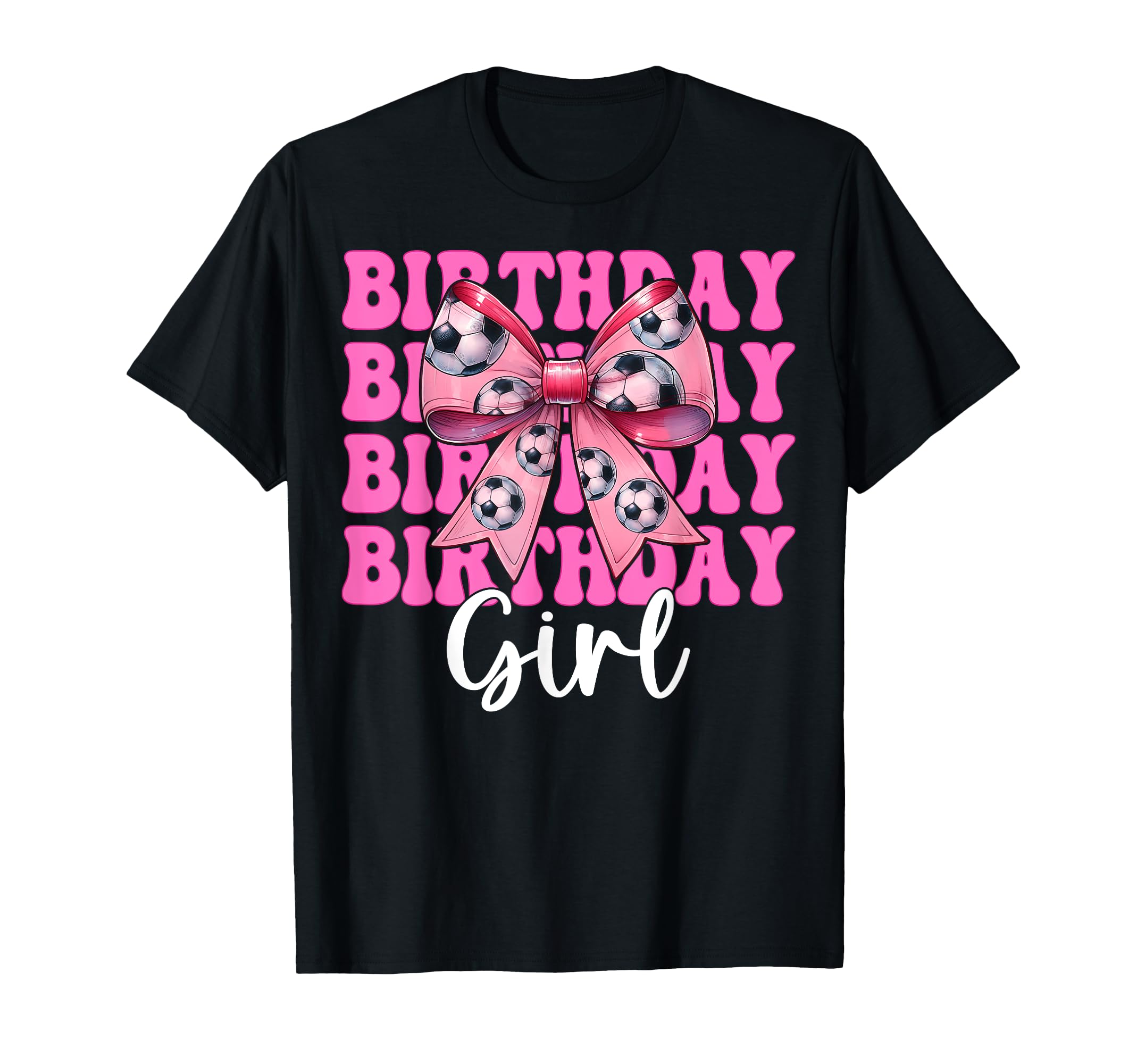 Birthday Soccer Soccer Mom Mama T-Shirt - Graphic Print for Adults