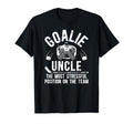 Funny Hockey Goalie Uncle Hockey Keeper T-Shirt - Aesthetic Graphic Unisex