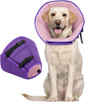 Dog Cone for Large Dogs After Surgery, Soft Dog Cone Collar for Dogs to Stop Licking, Adjustable Comfy E-Collar Alternative Lightweight Post-Surgery Recovery Elizabethan Collar for Pet