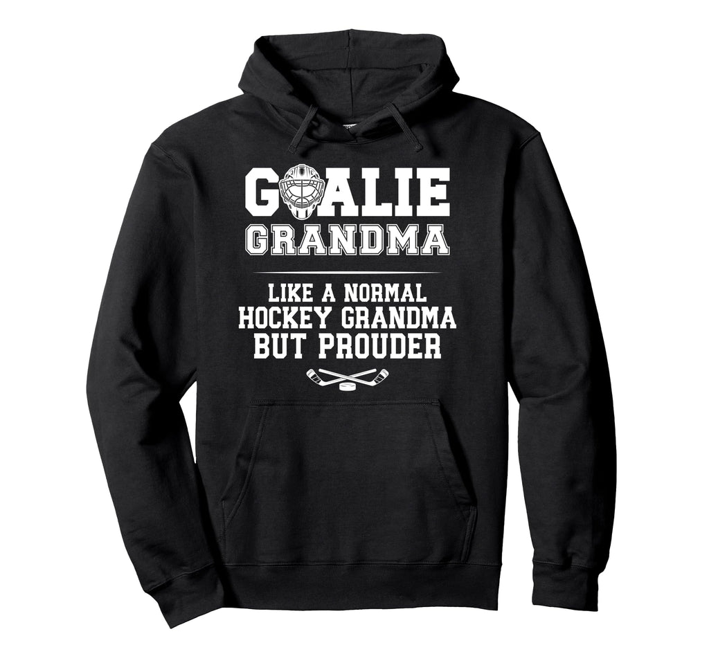 Hockey Goalie Grandma Hockey Keeper Hoodie - Aesthetic Graphic for Adults