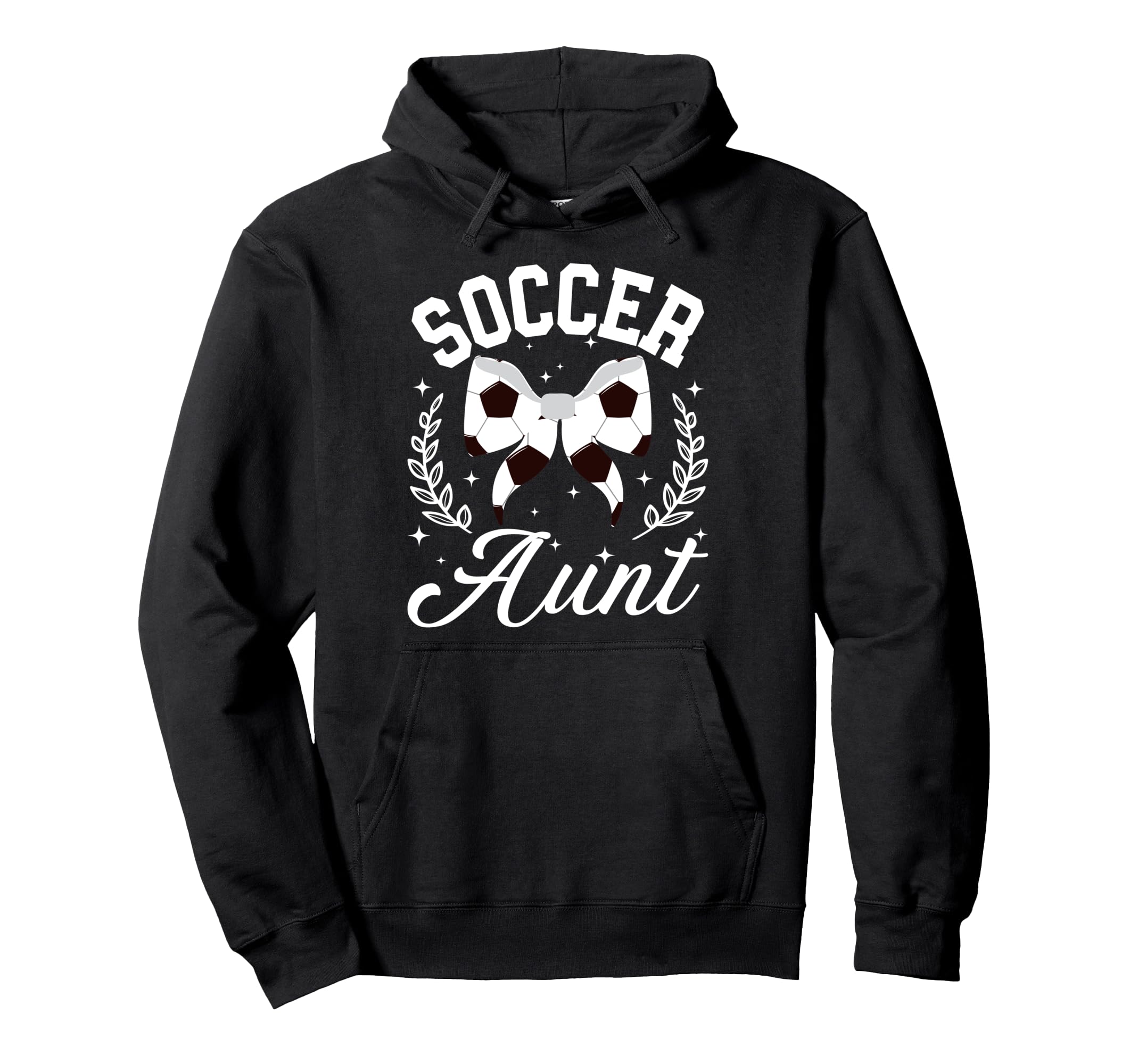 Soccer Aunt Coquette Soccer Player Hoodie - Custom Art Print Men Women