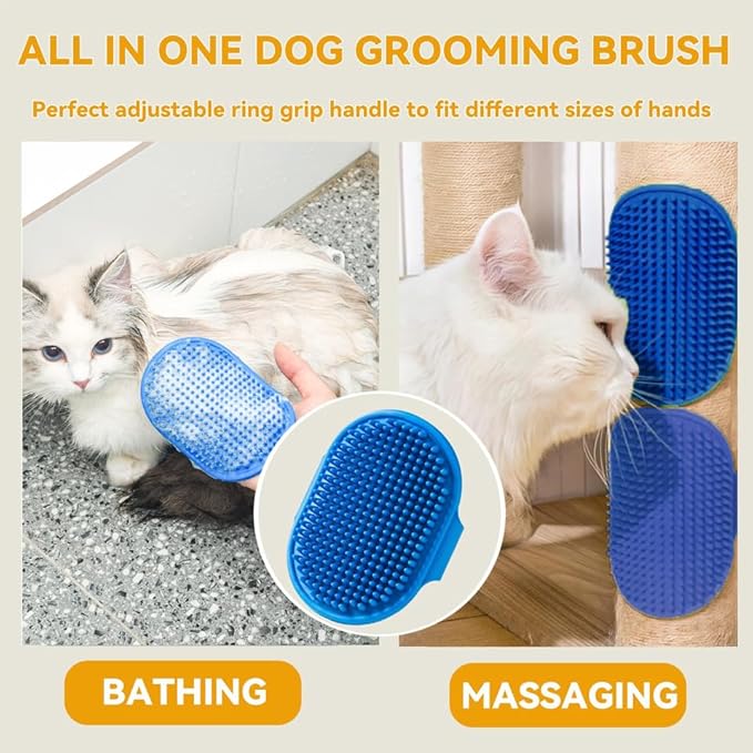 1PC Pet Hair Removal Glove,Electrostatic Gloves Pet Hair,Reusable Cat & Dog Hair Remover for Couch,Furniture,Carpet,Curtain,Carpet Car Seat,Pet Memorial Gifts for Dogs,dog hair collector keychain