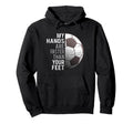 Goalie My Hands Are Faster Than Your Feet Hoodie - Trendy Graphic Unisex