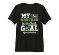 Proud Soccer Goalie Brother Soccer T-Shirt - Novelty Apparel Men Women