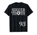 Soccer Mom Jersey Number 93 Favorite T-Shirt - Aesthetic Graphic Unisex