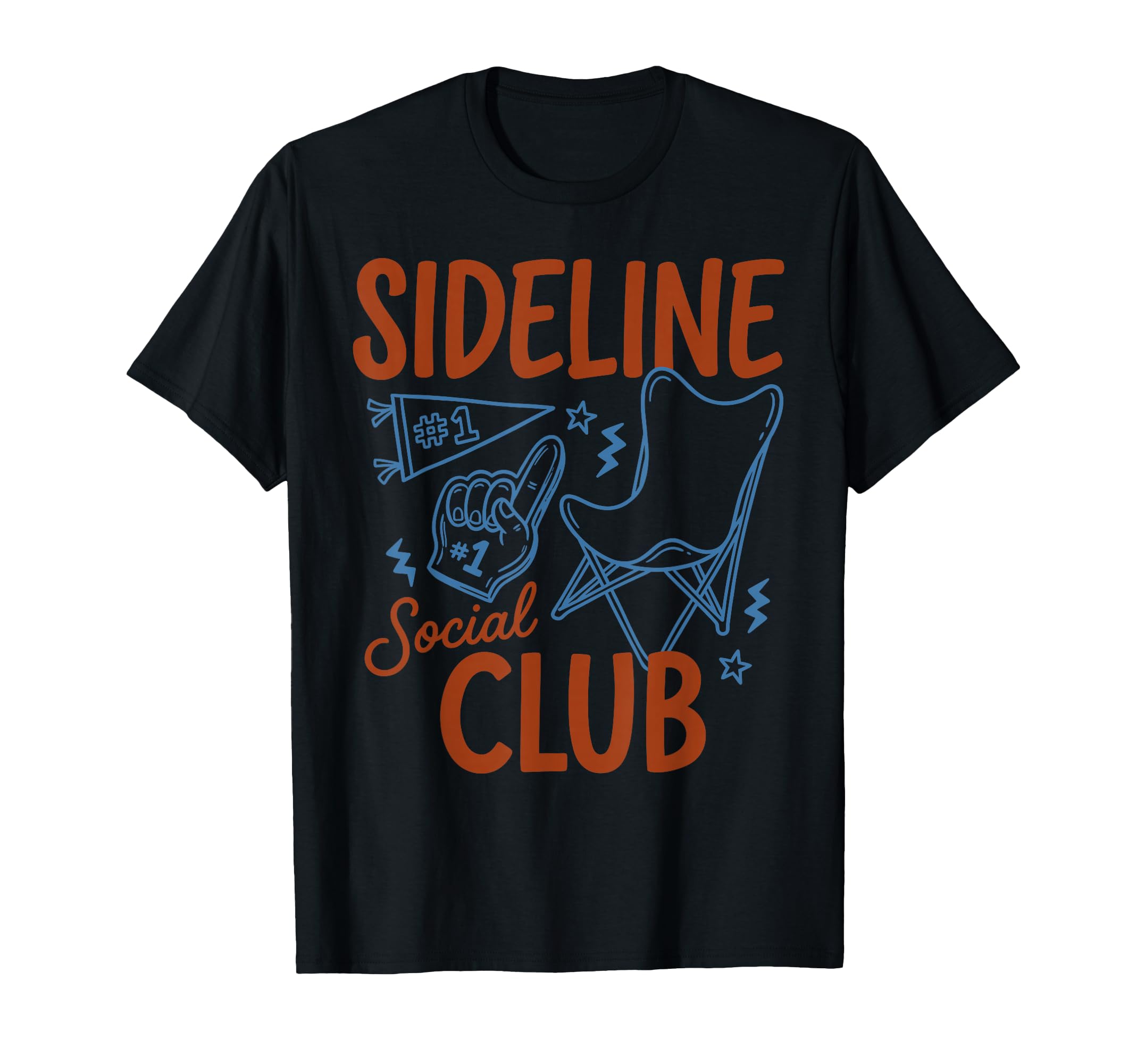 Sideline Social Club Soccer Mom Game T-Shirt - Custom Art Print Men Women