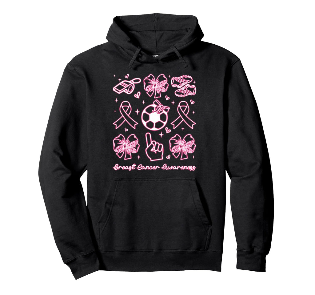 Breast Cancer Awareness Warriors Hoodie - Aesthetic Graphic Unisex