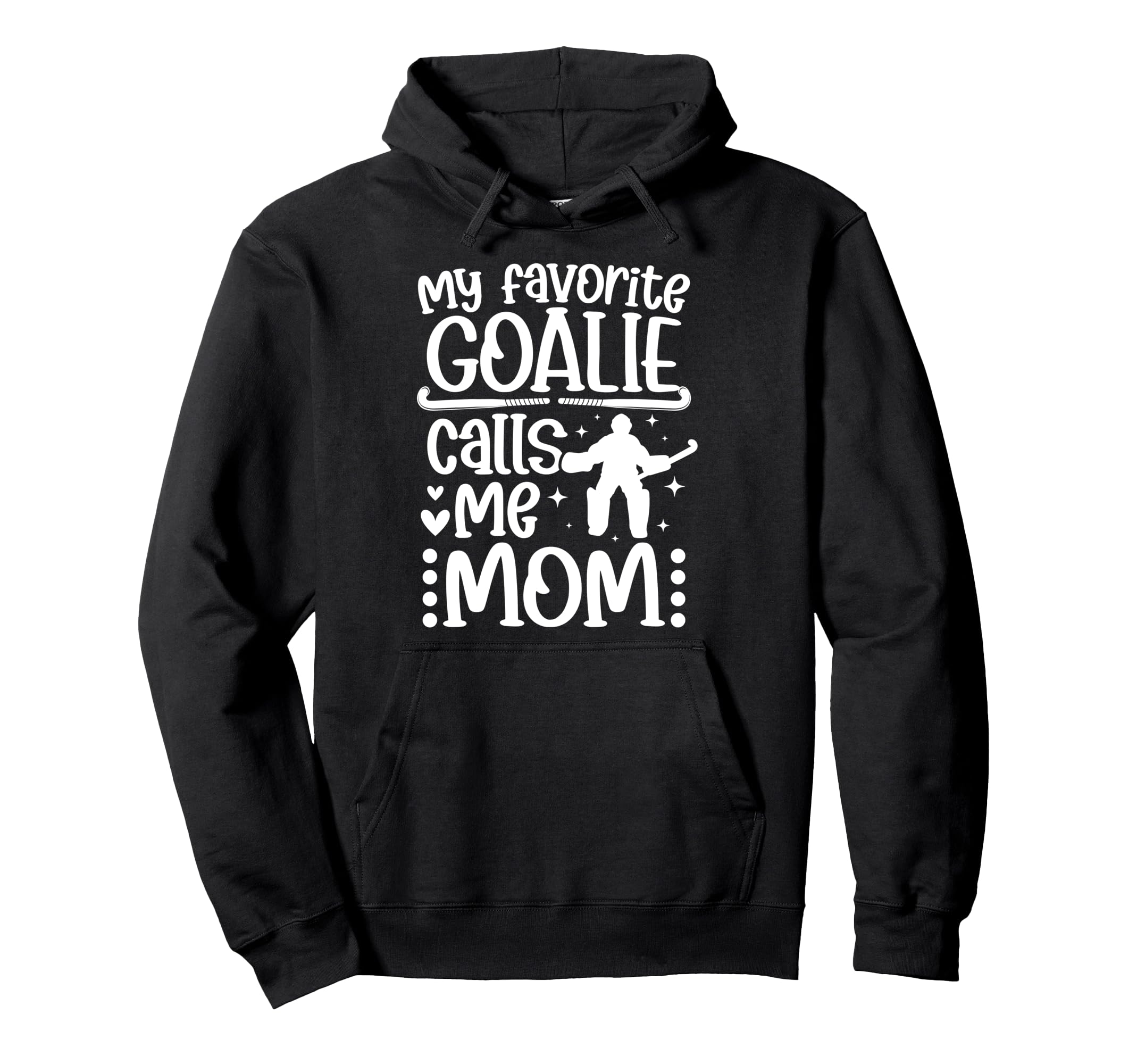 Field Hockey Goalkeeper Mom Proud Field Hoodie - Custom Art Print Unisex