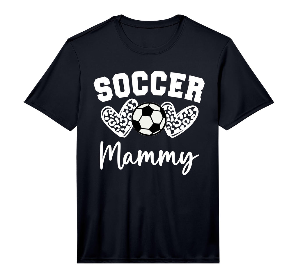 Soccer Mammy Matching Family Soccer T-Shirt - Minimalist Print Unisex