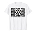 Soccer Coquette Bow Goals T-Shirt - Unique Graphic Men Women