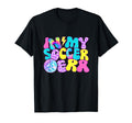 Disco Tie Dye My Soccer Era T-Shirt - Unique Graphic for Adults