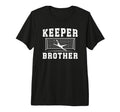 Soccer Keeper Brother Soccer Goalie T-Shirt - Minimalist Print Men Women
