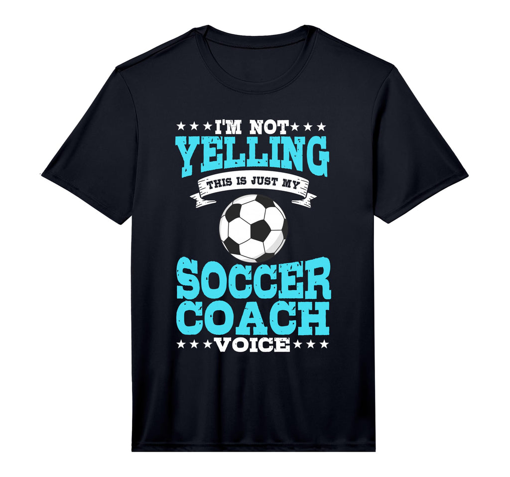Trainer Coaching Soccer Coach Mom Dad T-Shirt - Novelty Apparel for Adults