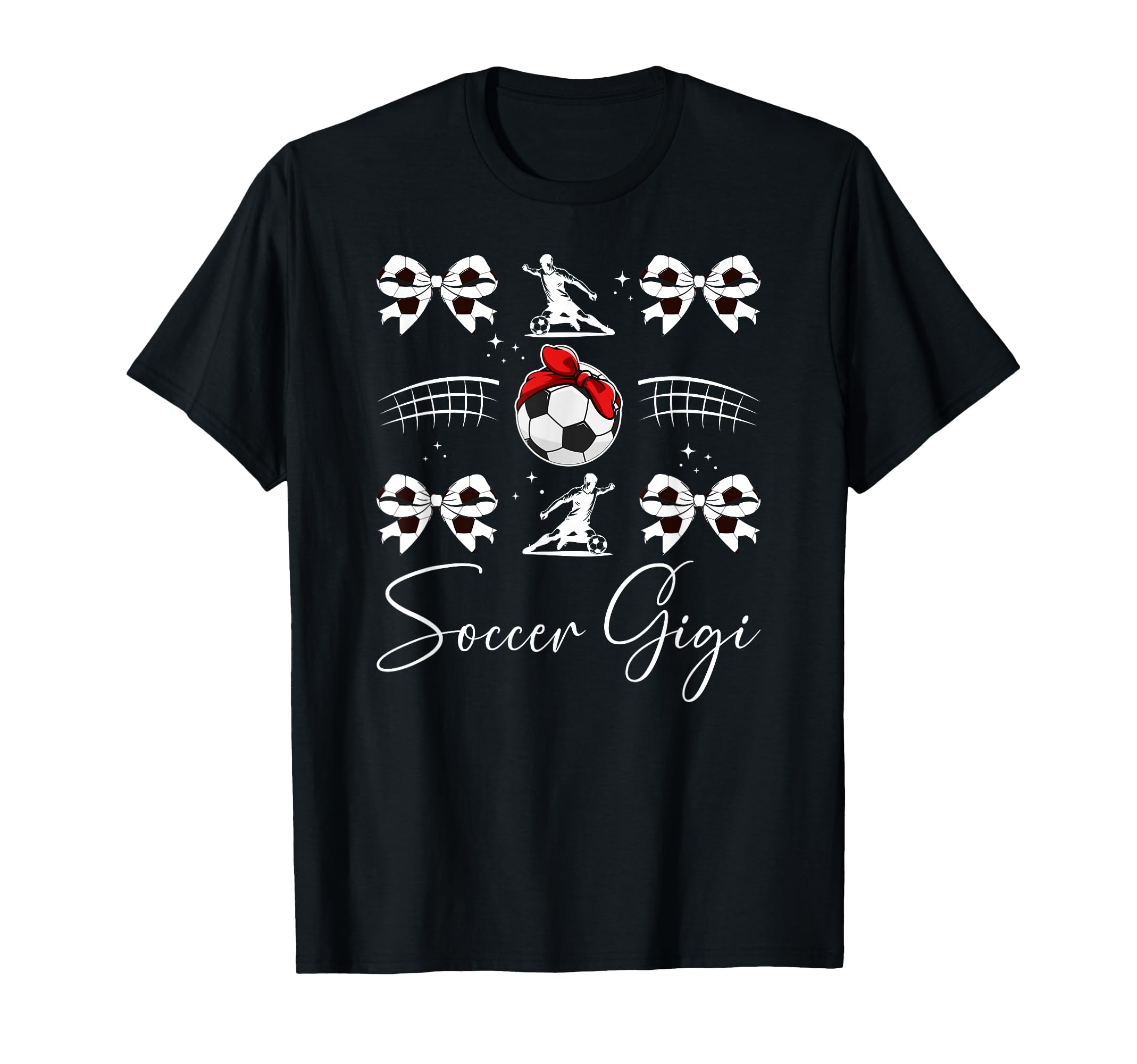 Soccer Gigi Coquette Gigi Soccer T-Shirt - Custom Art Print for Adults