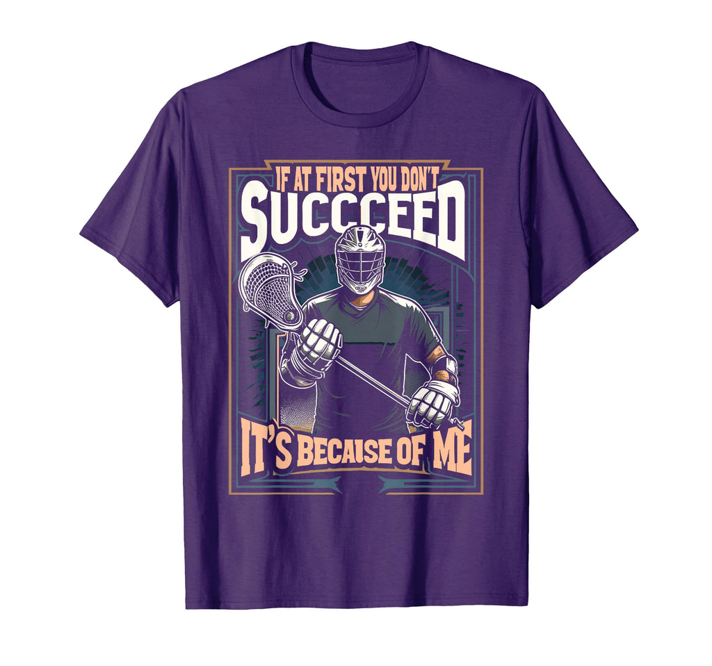 Lacrosse Lacrosse Player Lacrosse Goalie T-Shirt - Unique Graphic Unisex