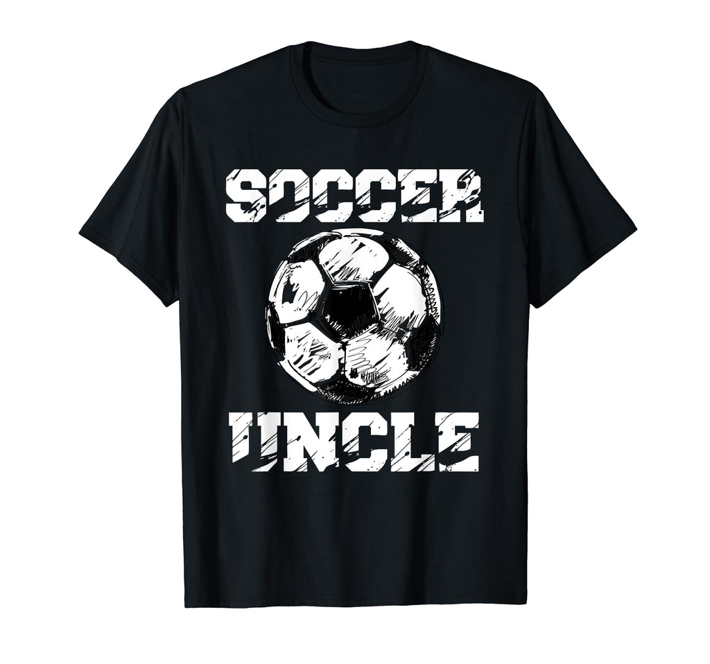 Soccer Uncle Funny Soccer Player Uncle T-Shirt - Graphic Print Unisex