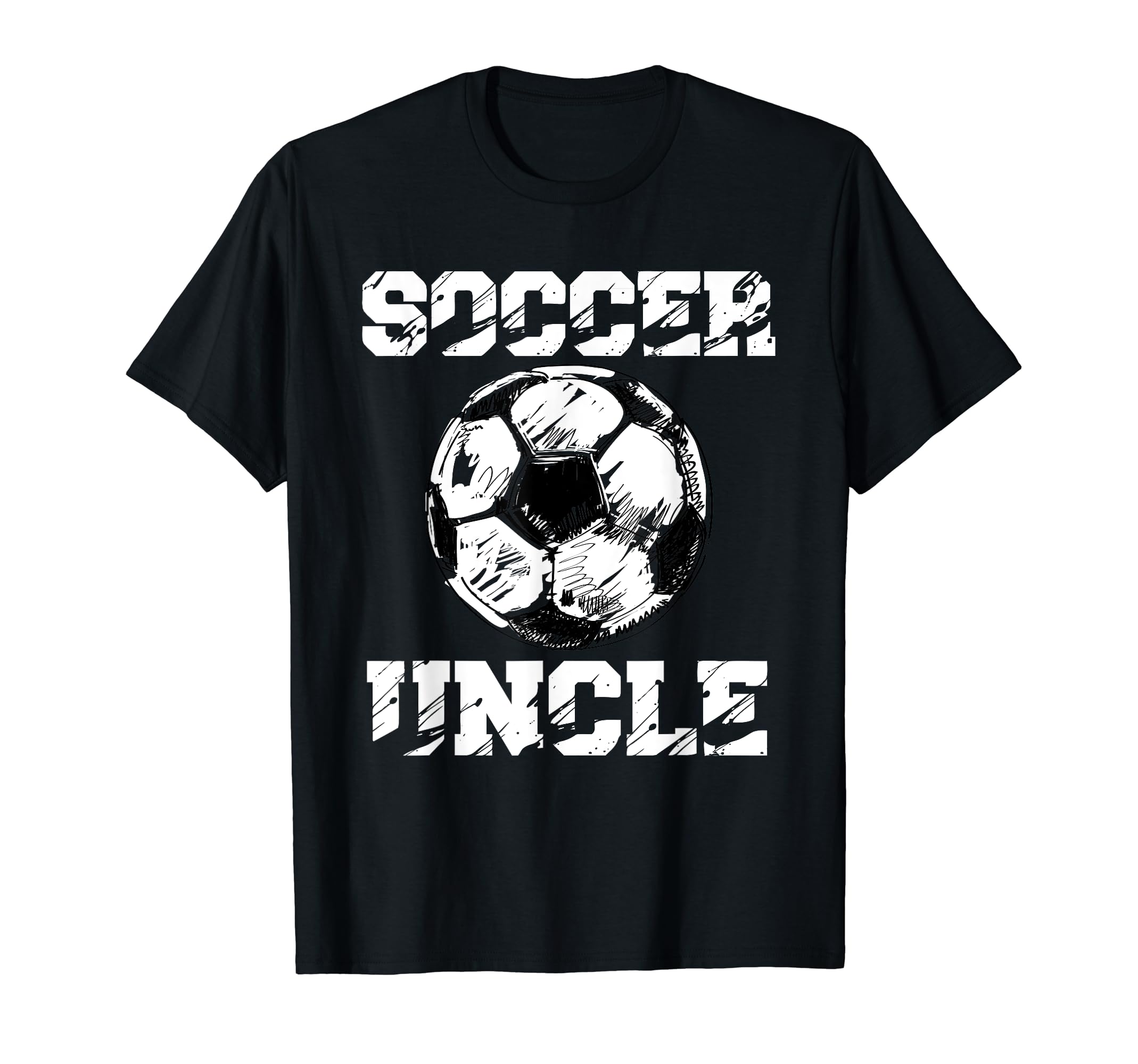 Soccer Uncle Funny Soccer Player Uncle T-Shirt - Graphic Print Unisex