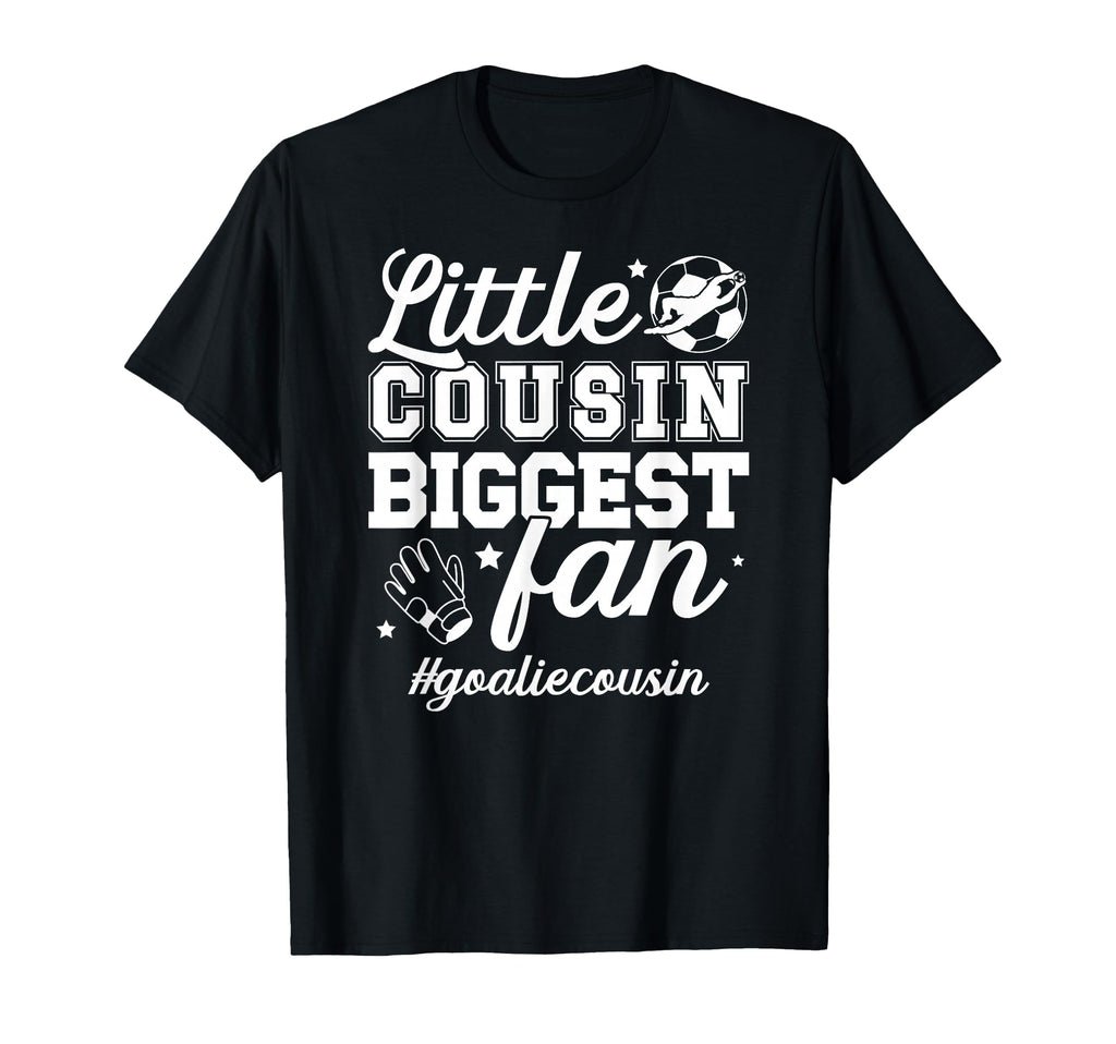 Little Cousin Soccer Goalie Cousin T-Shirt - Graphic Print Men Women