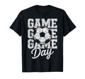 Game Day Soccer Player Fan Footbal T-Shirt - Aesthetic Graphic Unisex