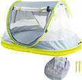 Poray Portable Baby Beach Tent with UPF 50+ Sun Shelter,Mosquito Net and Sunshade, Ideal Pop Up Kids Travel Tent with Carry Bag & 2 Stakes,Outdoor Indoor Play and Sun Protection