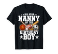 All Star Nanny Birthday Basketball T-Shirt - Unique Graphic Men Women