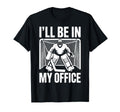 Funny Ice Hockey Goalkeeper Goalie T-Shirt - Casual Everyday Wear Unisex