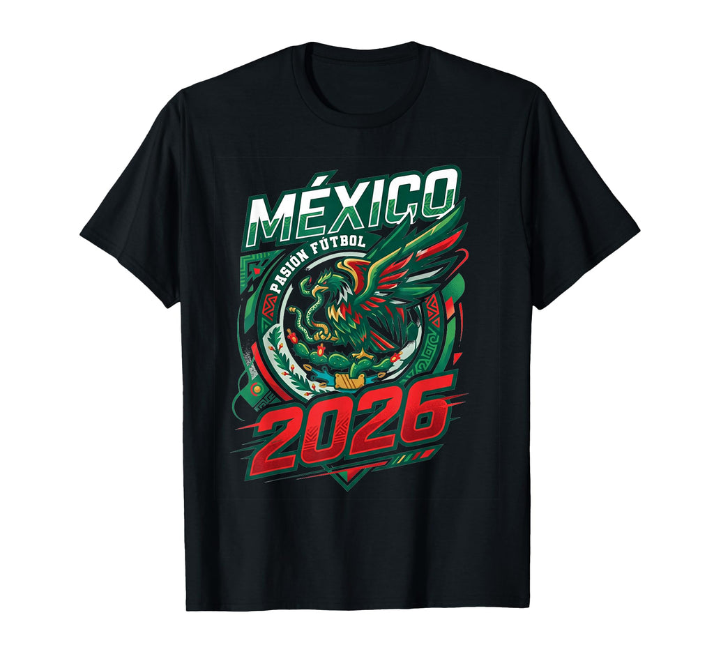 Camiseta De F Tbol De M Xico 2026 T-Shirt - Unique Graphic for Adults