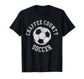 Chaffee County Soccer Distressed 90S T-Shirt - Unique Graphic Men Women