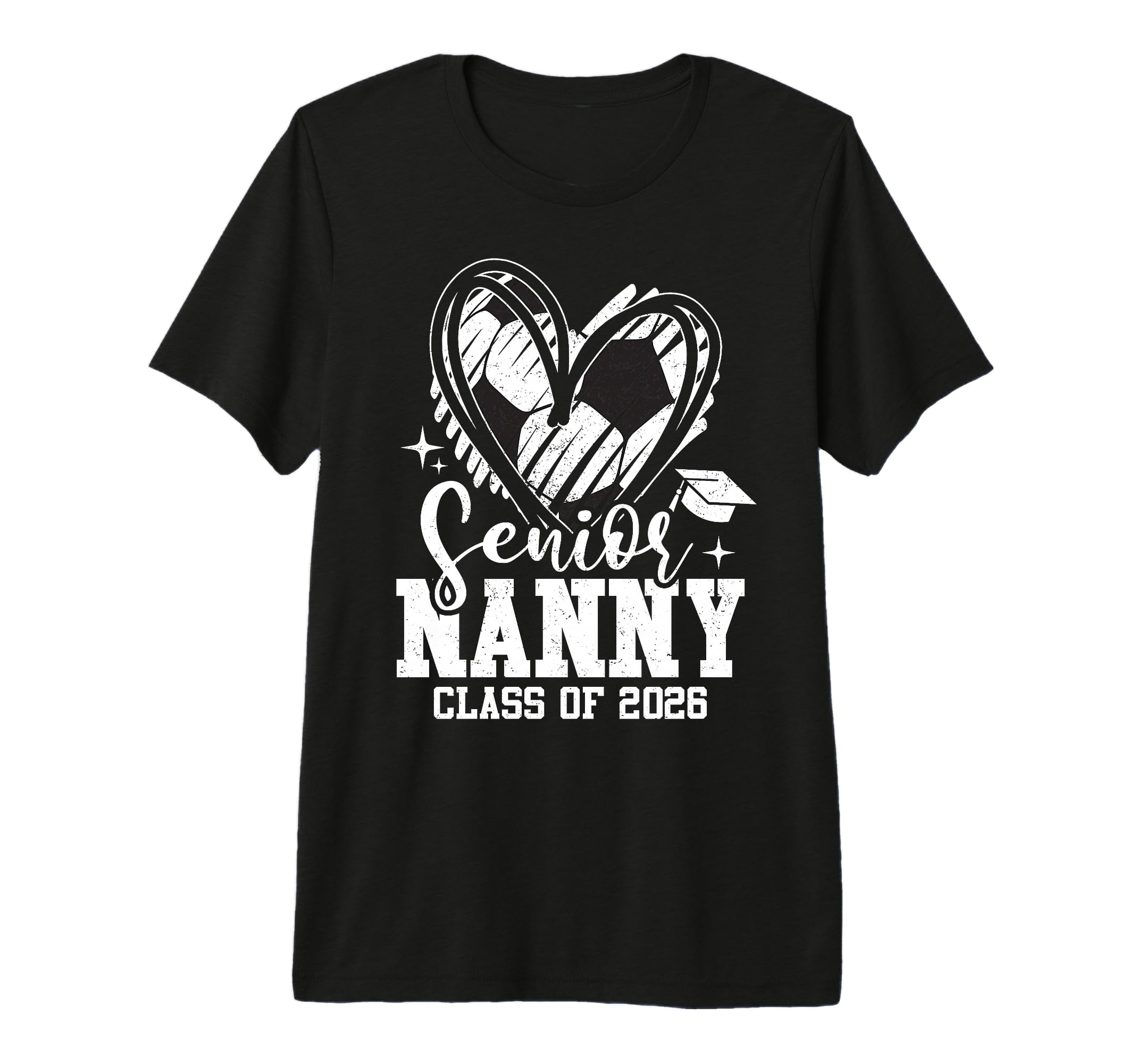 Senior Nanny Class 2026 Soccer T-Shirt - Trendy Graphic for Adults