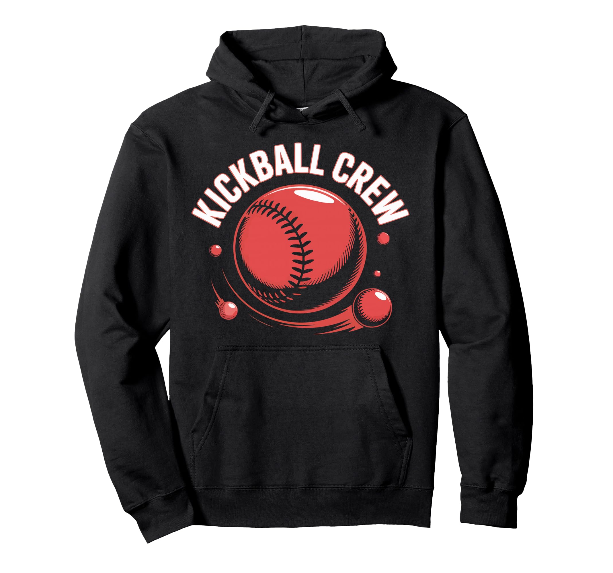 Love Kickball Player Soccer Baseball Hoodie - Novelty Apparel Unisex