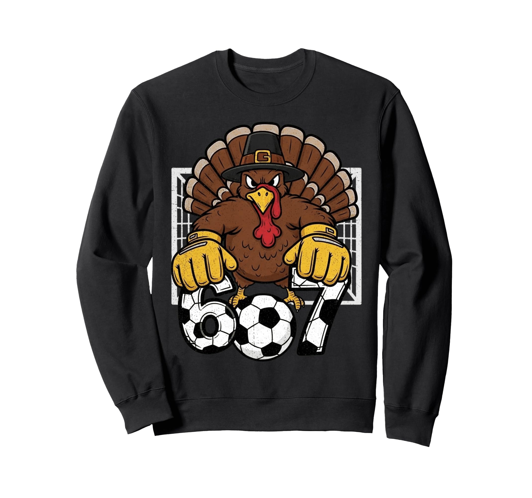 Turkey Goalie Soccer 67 Six Seven Sweatshirt - Custom Art Print for Adults
