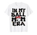 My Ball Mom Era Baseball Soccer Mom T-Shirt - Custom Art Print for Adults