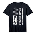 Mens Soccer Grandad Us Flag Grandad T-Shirt - Minimalist Print Men Women